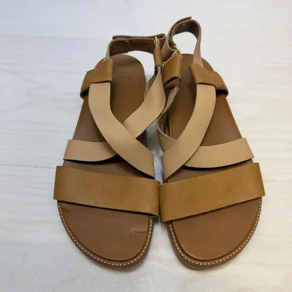 Sorel Roaming Criss Cross Sandal Women 7.5 US Brown NL3909-224 - Picture 6 of 9